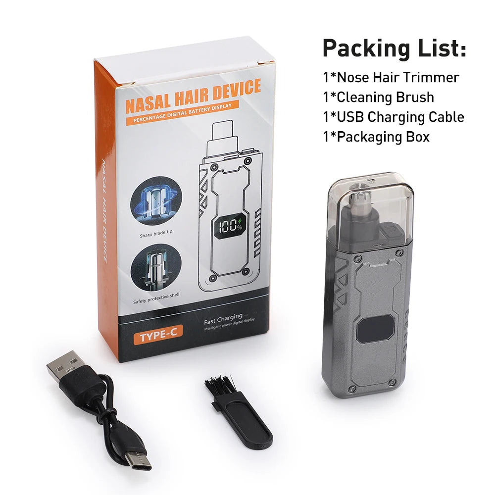 USB Rechargeable Nose Hair Trimmer