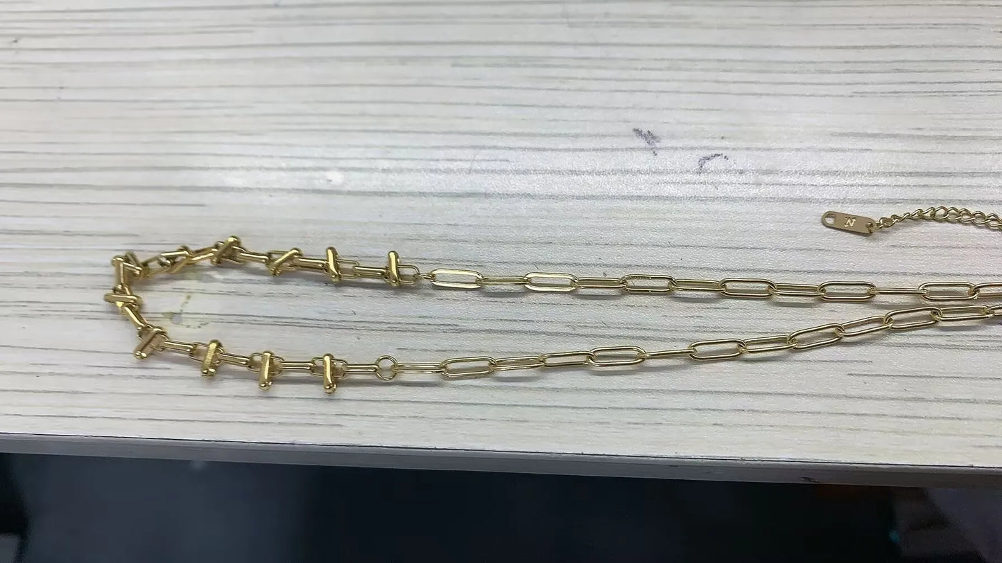 Steel Ball Chain Necklace