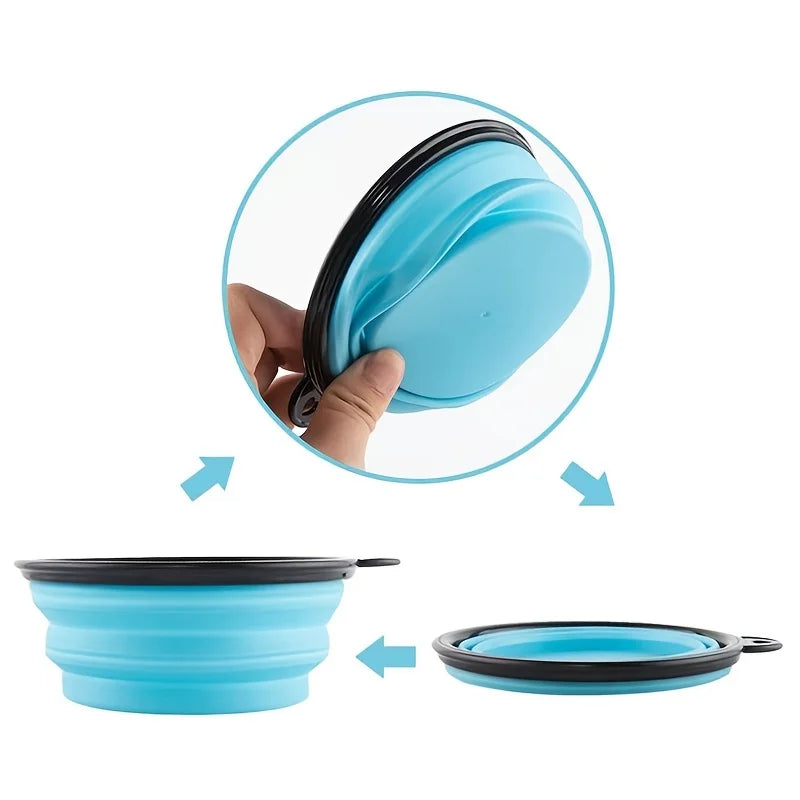 Collapsible Silicone Pet Bowl