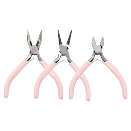 3-Piece Metal Pliers Tool Set
