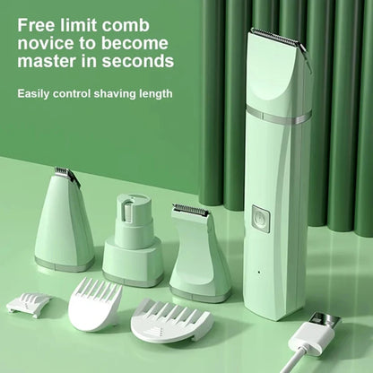 4-in-1 Electric Pet Grooming Kit