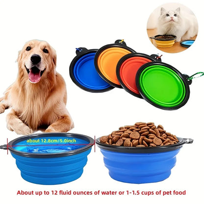 Collapsible Silicone Pet Bowl
