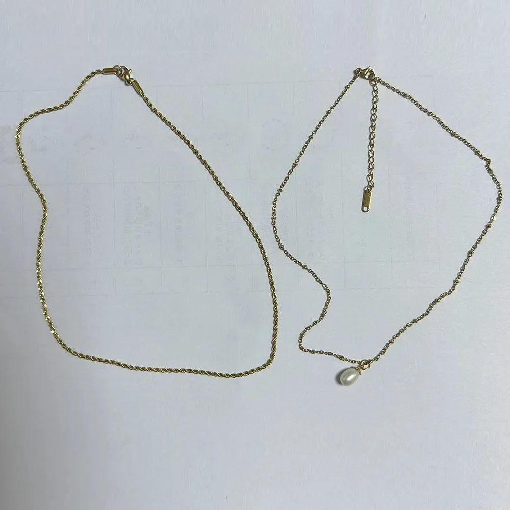 Steel Ball Chain Necklace